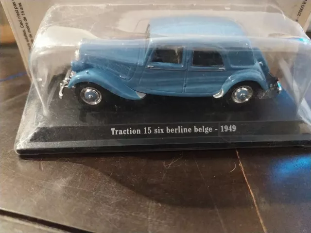Traction 15 Six Berline Belge 1949