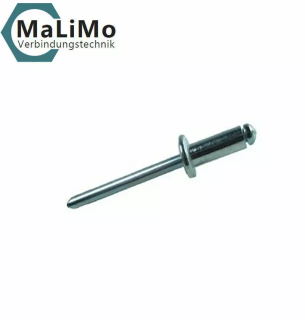 100 Bechernieten 3,2x8 Alu/Stahl Flachkopf 3,2 x 8 Dichtnieten Standard 100 Bechernieten 3,2x8 Alu/Stahl Flachkopf 3,2 x 8 Dichtnieten Standard