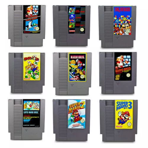 NES Spiel 3 in 1 Dr Mario X Mario & Yoshi Super Mario Bros. 1 2 3