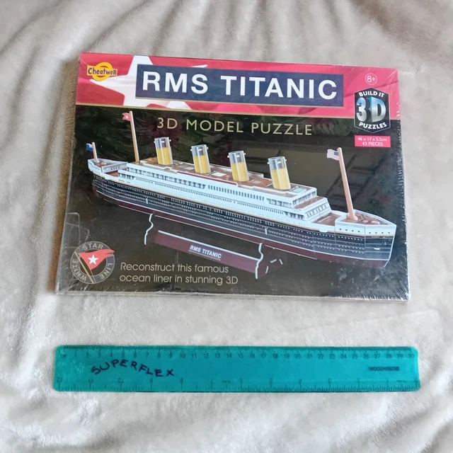RMS TITANIC 3D model puzzle . Cheatwell 18.95 PicClick AU
