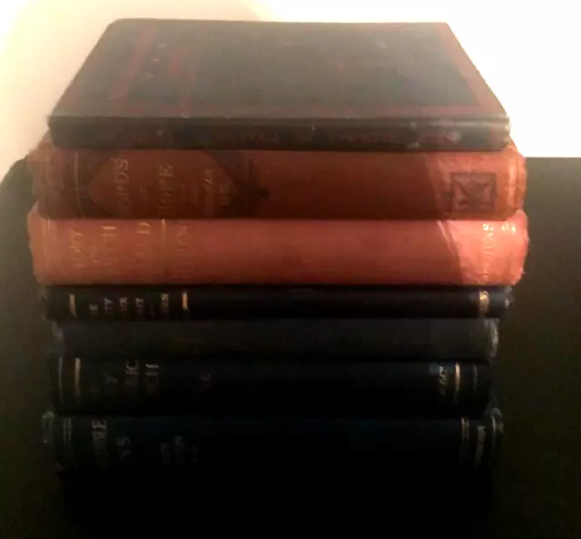 7 Vintage Antique Religious Books The Holy Catholic Church, Church Of England