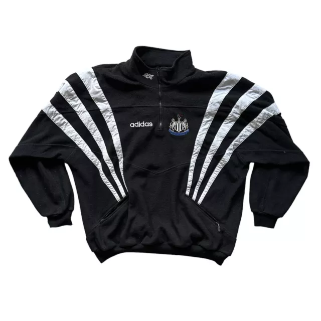Vintage Newcastle United 90s Quarter Zip Fleece Training Wear