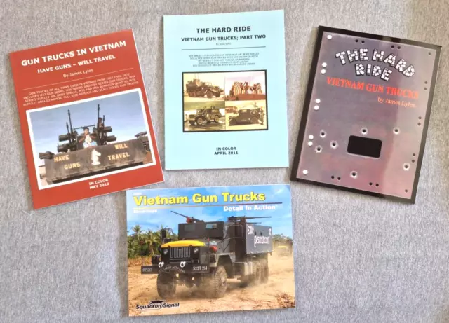 Vietnam Gun Trucks Detail in Action U.S. Army’s Escort Book set combined bundle