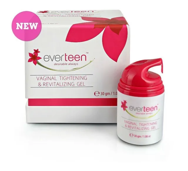 Everteen Vaginal Tightening & Revitalizing Gel (30ml) Restores skin elasticity