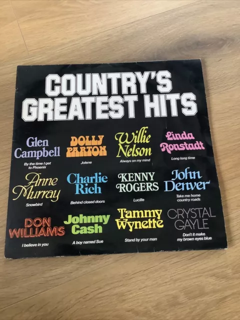 Countrys Greatest Hits Double LP