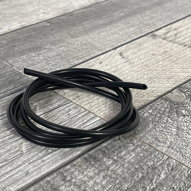 CONDUCTIVE RUBBER TUBING 4mm OD 1.75 mm ID 1m DIY EMI Shielding Craft