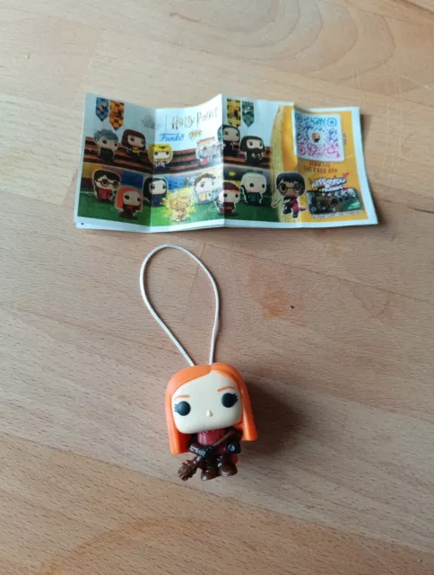 Kinder Joy - Funko Pop - Harry Potter Figur Quidditch 2024 - Ginny Weasley + BPZ