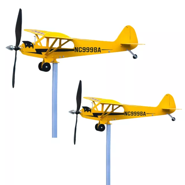 Fortress Aircraft Wind Spinner Weather Vane For Garden Wind Spinner Yard