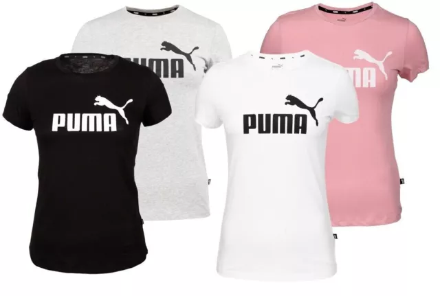 T-shirt sportiva da allenamento fitness PUMA ESS Logo Tee da donna