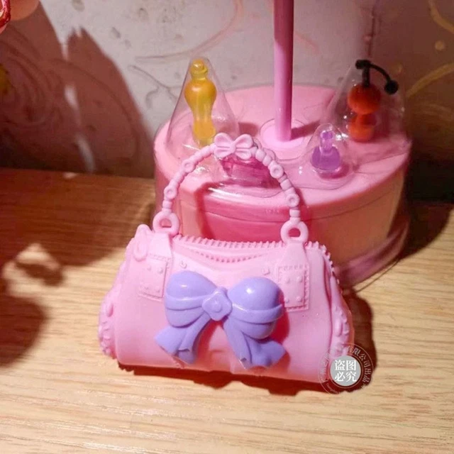 Fashion Doll Handbag Plastic Lady Bag Doll Purse Accessories  Doll Accessories
