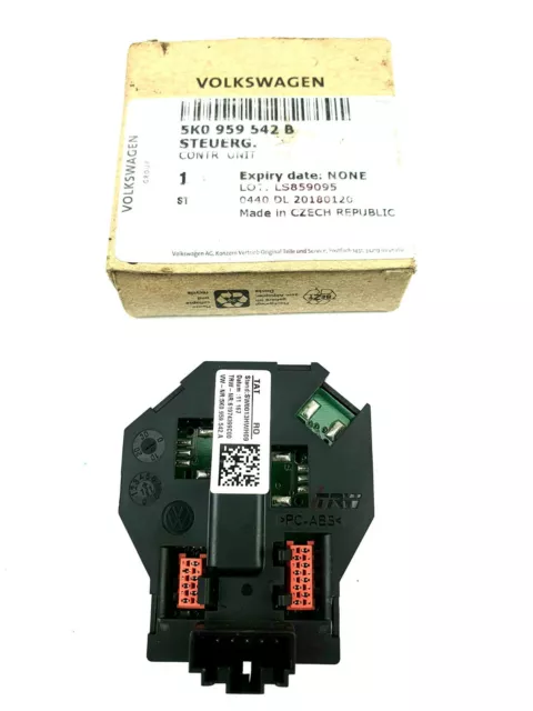 Genuine Volkswagen 5K0959542B control unit multifunction steering wheel Golf Cady Jetta