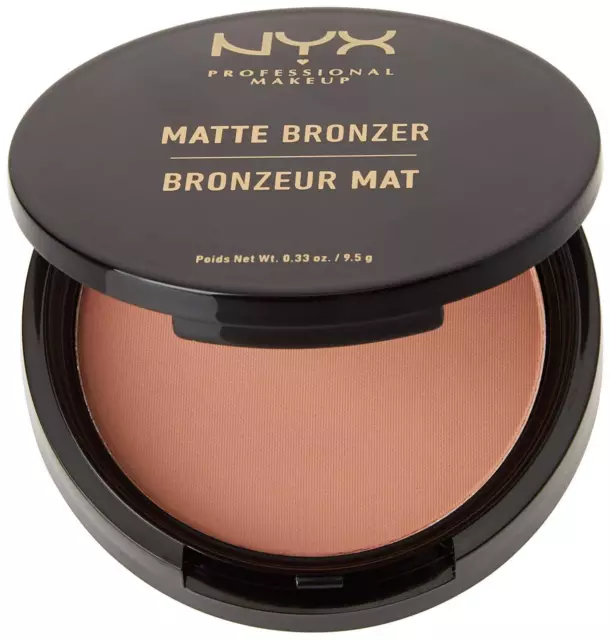 NYX Matte Bronzer LIGHT MBB01 pressed bronzing powder