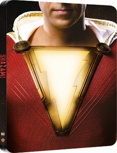 Shazam Limited Edition Steelbook 4K Ultra Hd[Uk] New4K Bluray