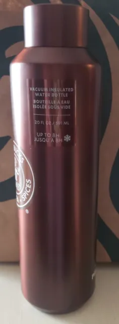 Starbucks Pike Place Market Siren Brown Stainless Steel Tumbler NEW WITH TAG 3
