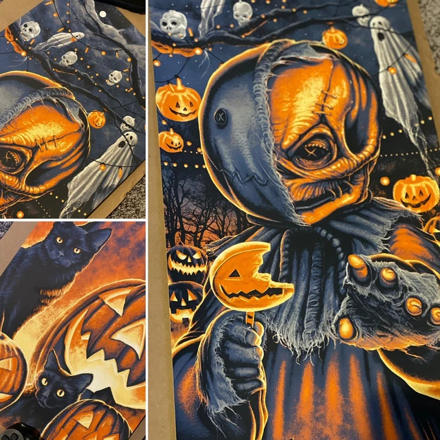 TRICK R TREAT Halloween Sam Horror Movie Art Print Poster Mondo Steven