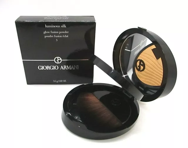 Giorgio Armani Luminous Silk Glow Fusion Powder ~ 3 ~ 3.5 g / 0.12 oz BNIB