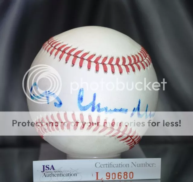 Happy Chandler Jsa Authenticated Signed National League Baseball Autograph