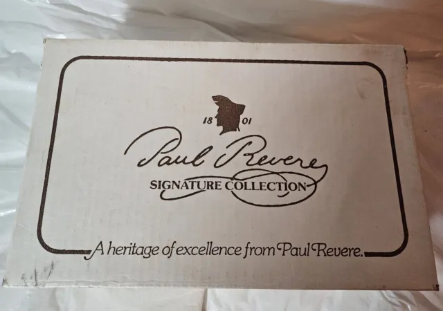 NOS Paul Revere Ware Signature Collection Solid Copper 2 Quart Pot Lid 8002 New