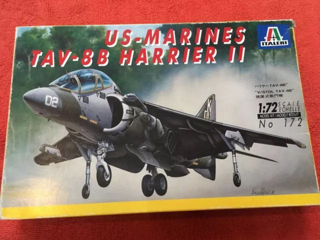 1:72 Italeri 172 US-MARINES TAV-8 B HARRIER II Senkrechtstarter Düsenjet