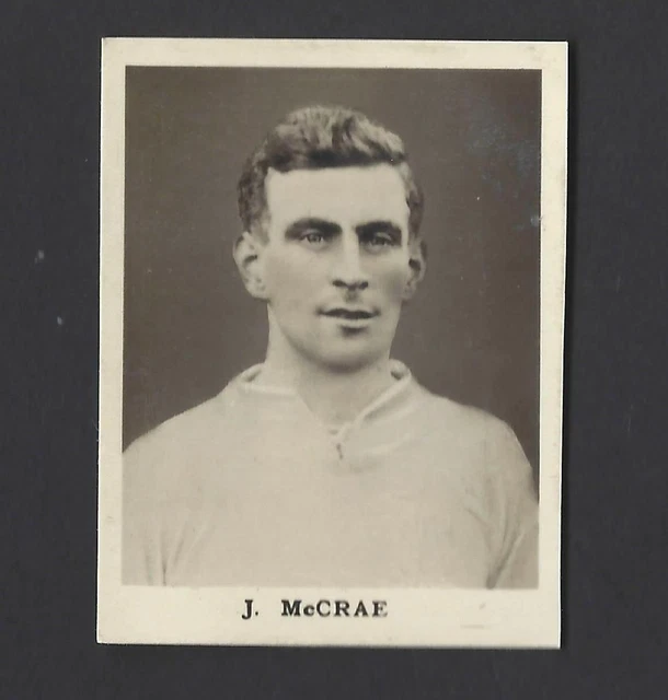 THOMSON - FOOTBALLERS (MINIATURE) - JIMMY McCRAE, BURY