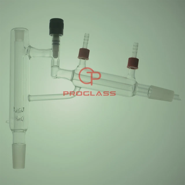 PROGLASS HIGH VACUUM valve Glass Distillation Head,Matched with the 2L