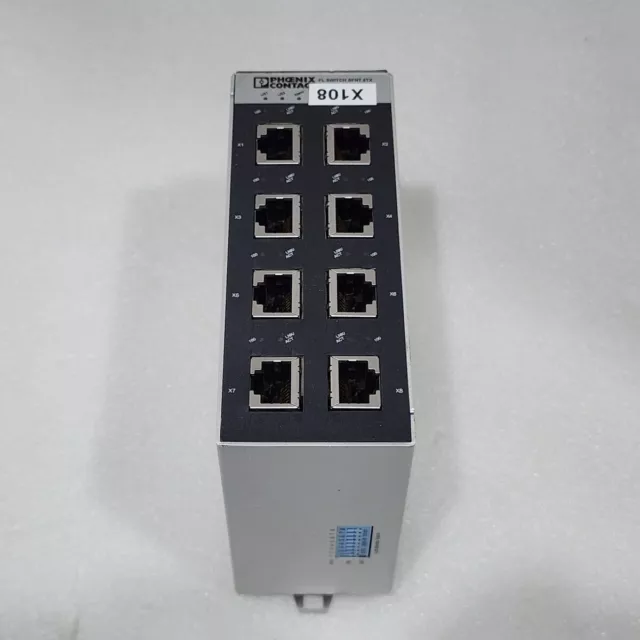 Phoenix Contact Fl Switch Sfnt 8Tx Industrial Ethernet Switch 2891005