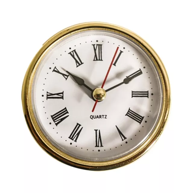 Clock Quartzs Movement Insert Roman Numeral Clock Parts Accessories Home Decor