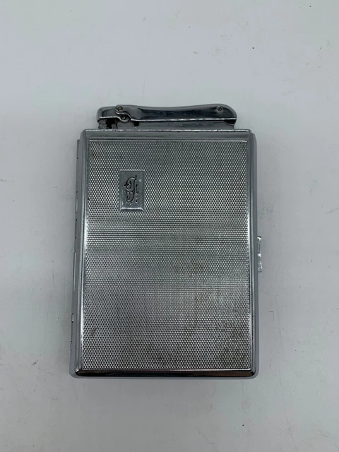 COLIBRI MONOPOL CIGARETTE Case & Lighter Combined Vintage working order  £16.14
