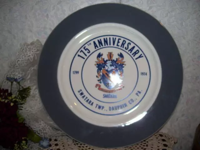 Swatara Twp. Dauphin PA  175th Anniversary Plate