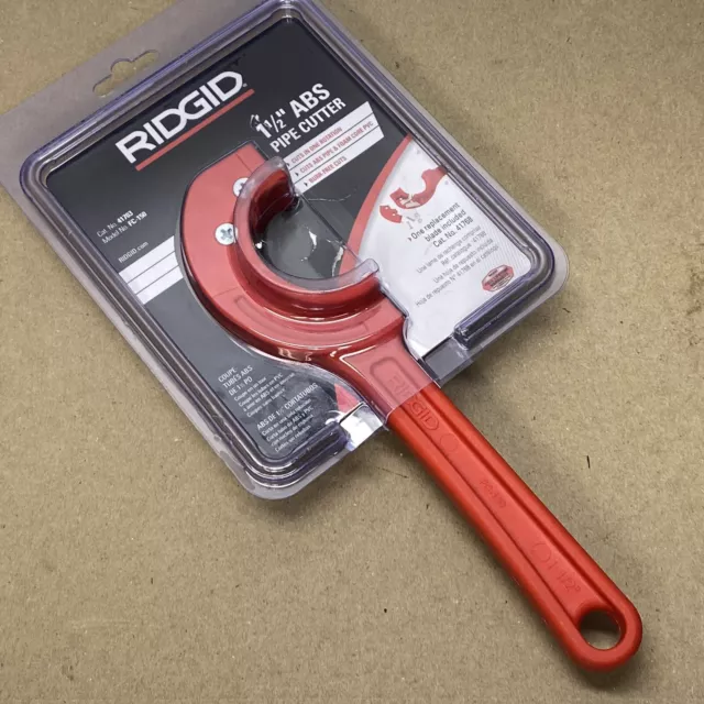 RIDGID 41703 Model FC-150 1.5” ABS Pipe & Foam Core Cutter PVC