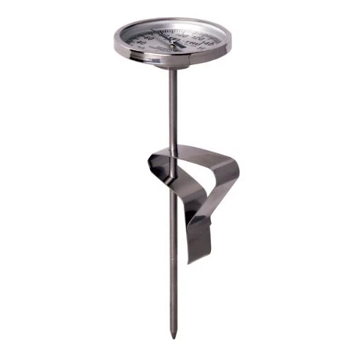 Tel-Tru LT225R Big Green Egg, Grill Dome, Kamado Replacement Thermometer, 2 inch