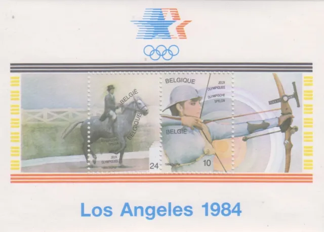 OLYMPIA Los Angeles 1984 Belgique Neuf 6824