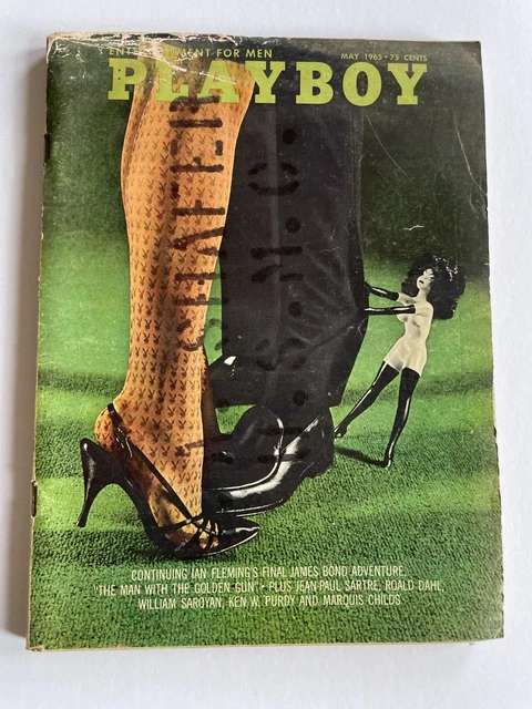PLAYBOY MAY 1965 Femlin Maria McBane Stella Steven Barbara Bouchet Vargas  Sartre $27.50 - PicClick