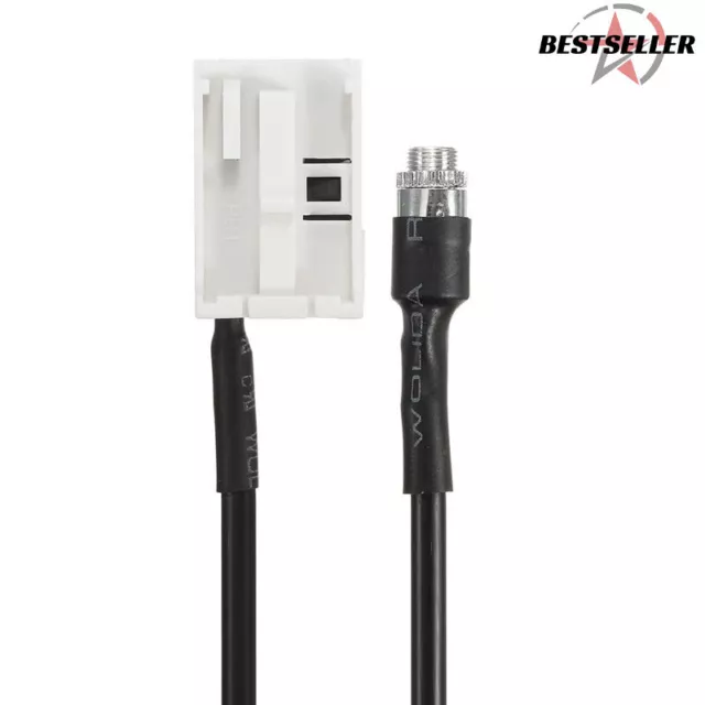 AUX Audio Input Female Adapter Cable for BMW E63 E64 E60 E61