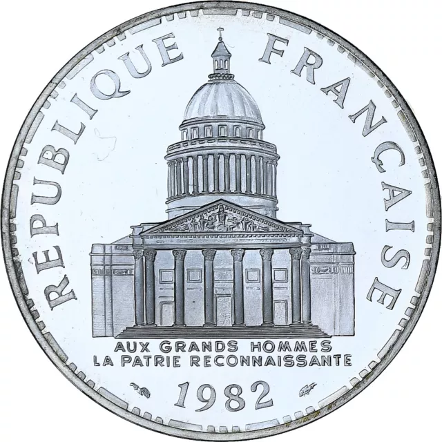 [#1274852] France, 100 Francs, Panthéon, 1982, MDP, Piéfort, Argent, FDC, Gadour