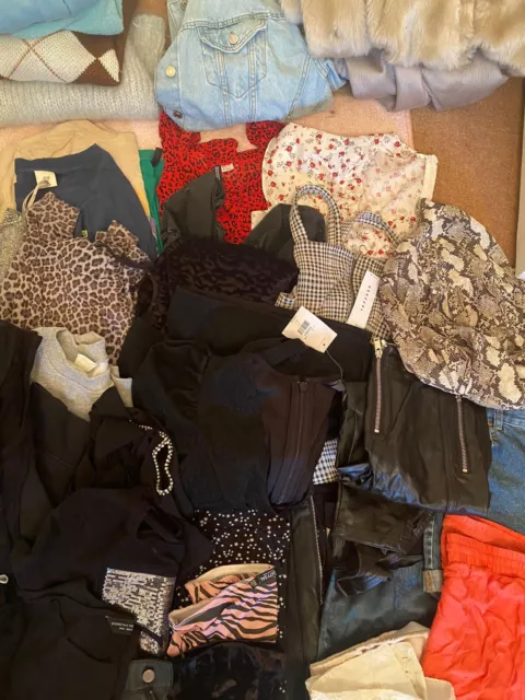 Huge Women Designer Highstreet Clothes Bundle Gorgeous Zara Karen Millen Vintage