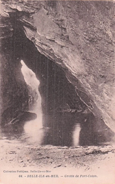 Carte Postale Ancienne Belle Île En Mer – Chemins De Fer D'Orléans – Signée D'Alesy (1900)