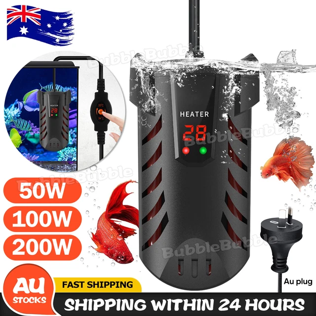 Curated visual reference: Fresh Look at Aqua Fish Tank Thermosafe Lcd Digital Submersible Aquarium Water Heater