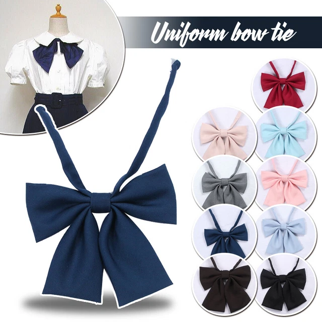 Japanese Jk Uniform Bow Tie for Girls Butterfly Cravat Sailor Suit Accessories