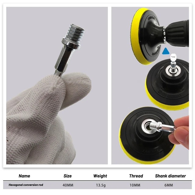 1/2/5pc Perceuse Tige Adaptateur Fils vers 1/4 Tige Branchement Puissance Outil