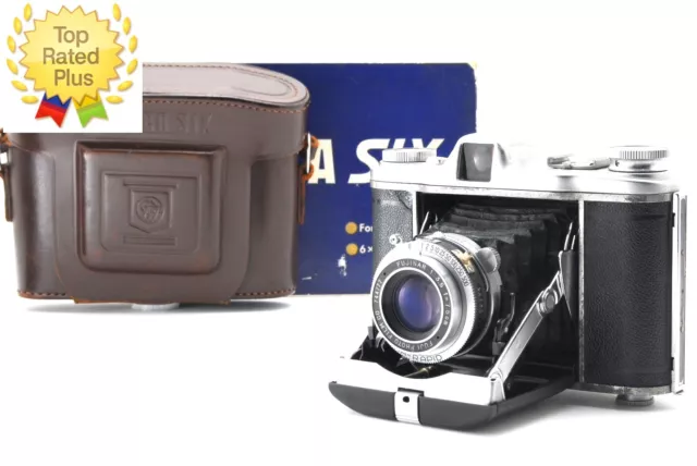 [Near Mint w/Box,Case] Super Fujica 6 SIX Medium Format Film Camera From Japan