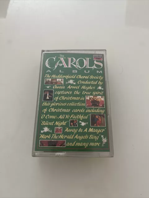 The Carols Album - Huddersfield Choral Society Cassette Tape Tested & VGC