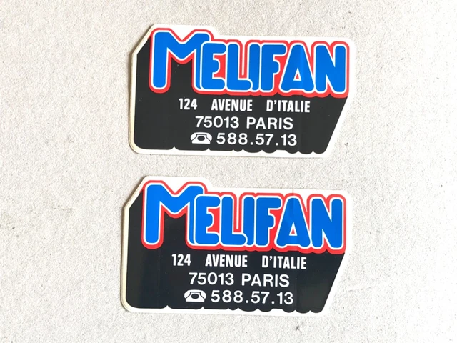 AUTOCOLLANTS MELIFAN RC. Rare, Vintage. EUR 1,00 - FR