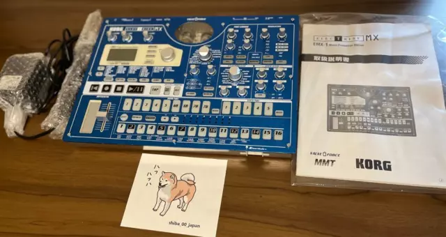 Korg ElecTribe MX EMX-1  Music Production Station Synthesizers USED with AC