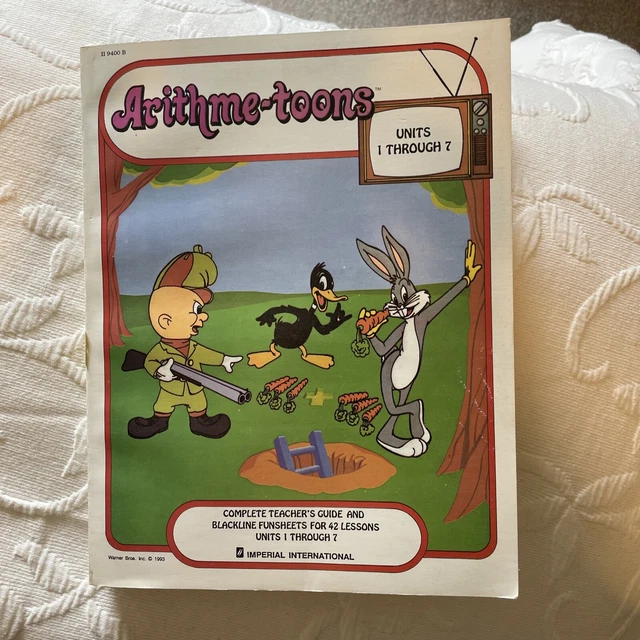 ARITHME-TOONS LOONEY TUNES Math Teachers Guide with Printable ...