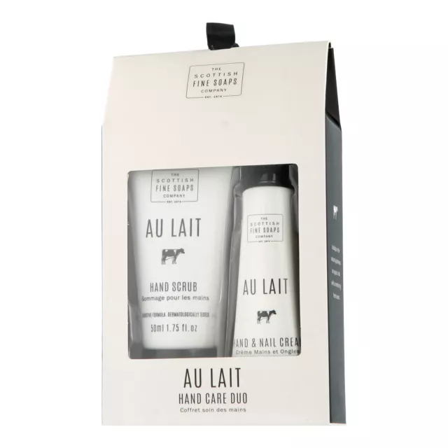 Scottish Fine Soaps Au Lait Hand Care - Duo 30ml-50ml