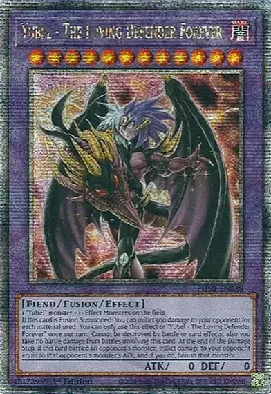 Yubel - The Loving Defender Forever - Yugioh PHNI-EN038 - QUARTER CENTURY - NM