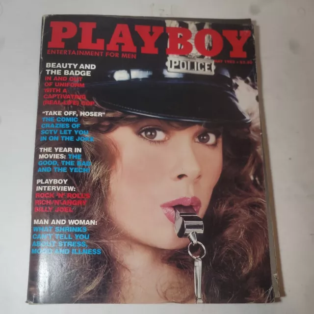 Playboy - May, 1982 Back Issue “Beauty And The Badge”