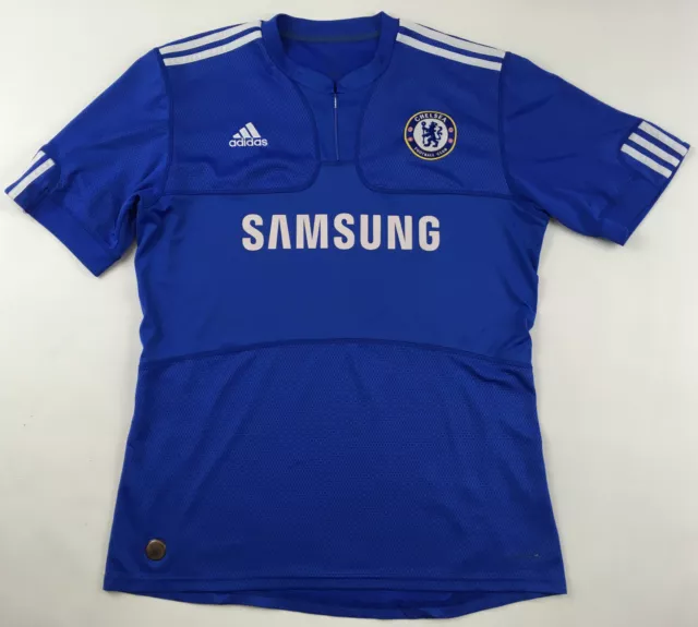 CHELSEA FC LONDON 2009 2010 home blue shirt jersey Samsung