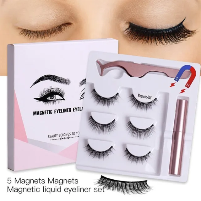 Aimants Lash Cils magnétiques Eyeliner magnétique Avec Tweezer Lash Extension